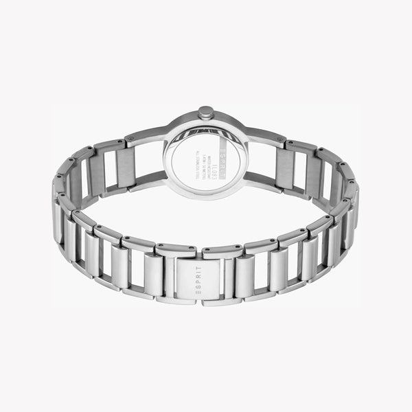 Esprit Women's Silver Stainless Steel Watch, Silver Dial | Es1l012m0035 by i-watch