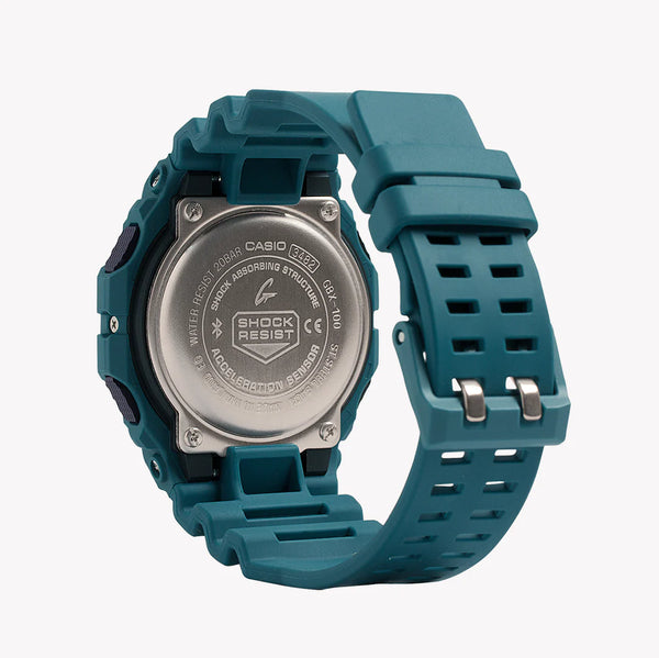 G-Shock Men's Green Resin Watch, Stainless Steel | Gbx-100-2dr by i-watch
