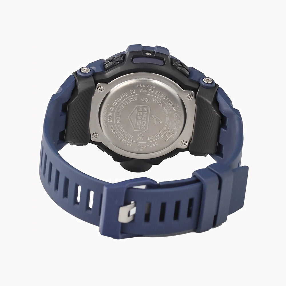 G-Shock Men's Blue Resin Watch, Digital | Gbd-100-2dr by i-watch