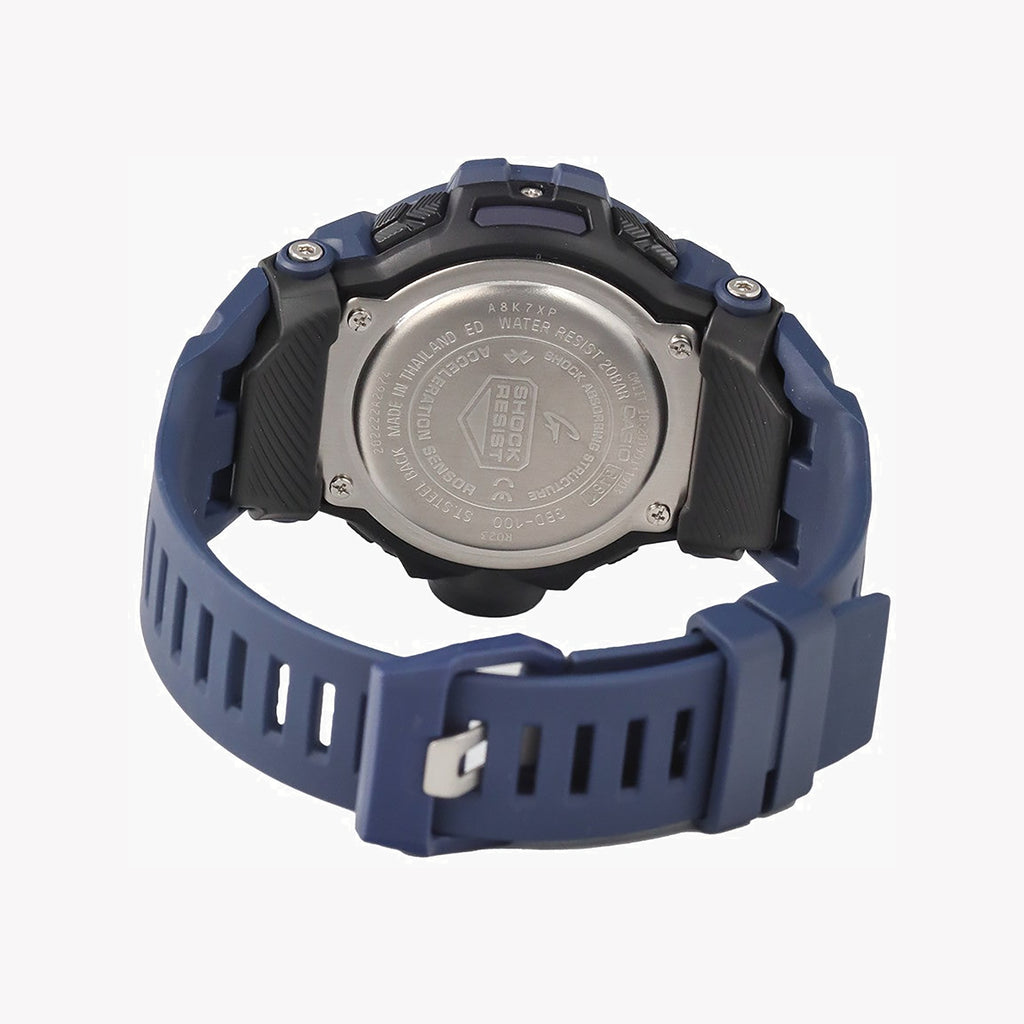 CASIO G-SHOCK GBD-100-2DR - ADVENTURE-READY MEN'S WATCH WITH BLUE RESIN BAND & SMART FITNESS TRACKING-i-Watch-3
