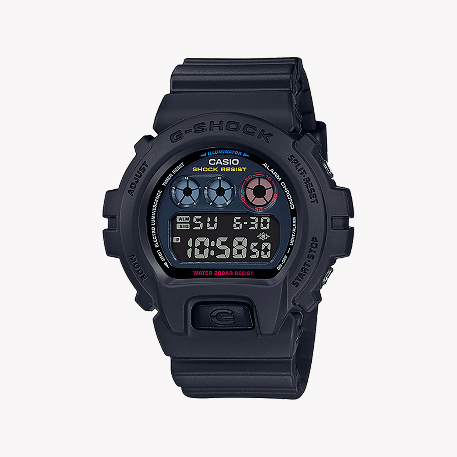 Casio G-Shock Dw-6900bmc-1dr Bold Resilience - Men's Shock-Resistant Black Timepiece by i-watch