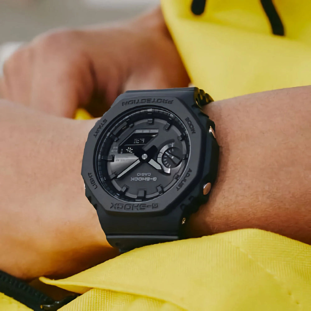 G-Shock Men's Black Resin Watch, Digital Face | Ga-B2100-1a1dr by i-watch