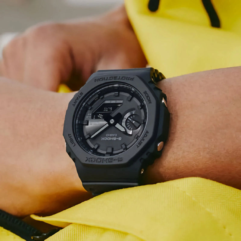 G-Shock Men's Black Resin Watch, Digital Face | Ga-B2100-1a1dr by i-watch