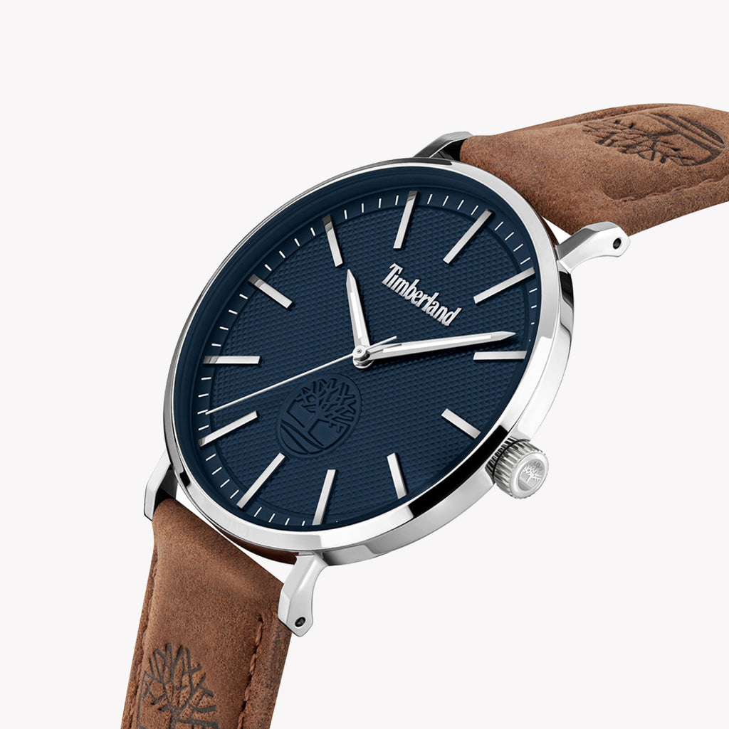 TIMBERLAND TDWGA2103702 ADVENTURER - RUGGED MEN'S WATCH WITH LEATHER BAND & BLUE DIAL-i-Watch-3