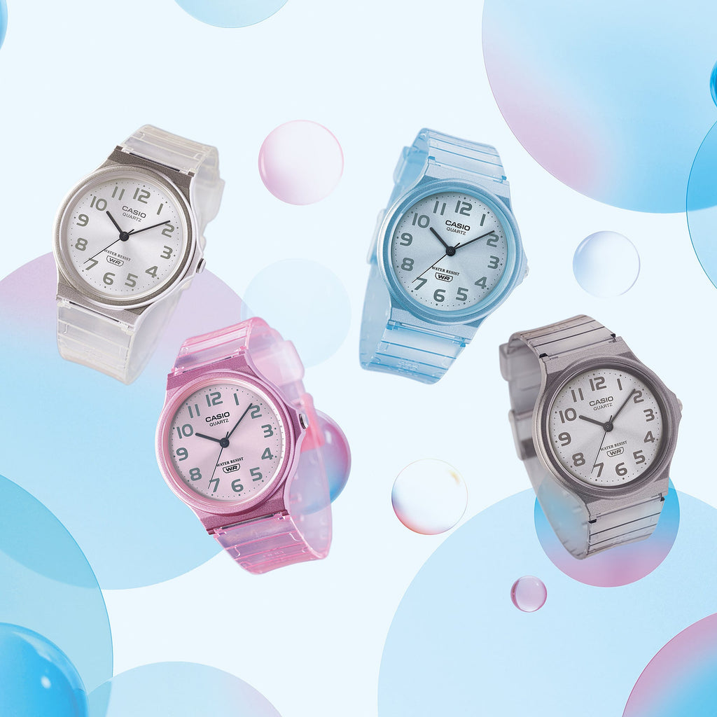 CASIO MQ-24S-8BDF TIMELESS ELEGANCE - ULTRA-LIGHTWEIGHT GRAY RESIN WOMEN'S WATCH-i-Watch-6