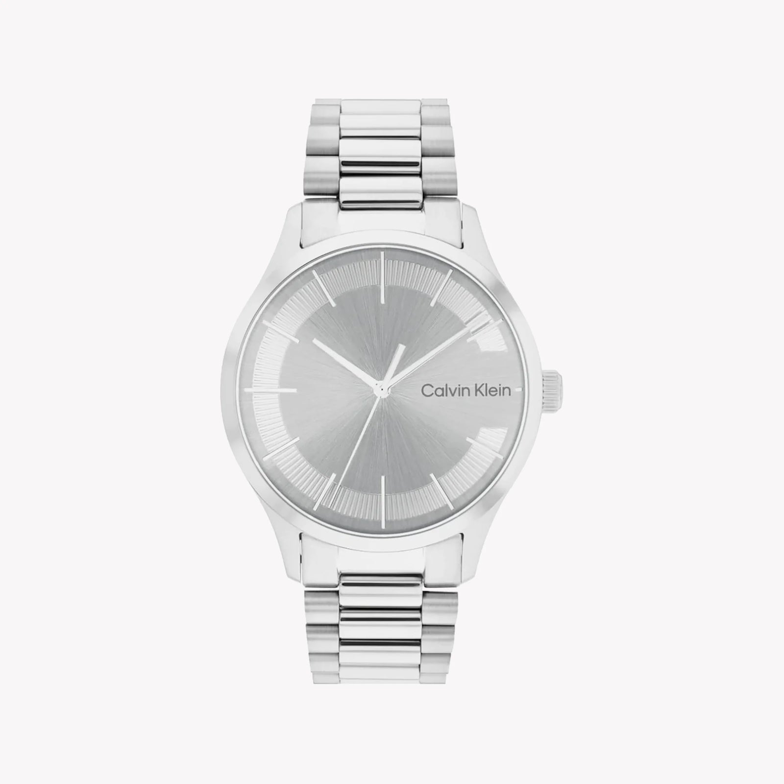Ck Calvin Klein Men's Silver Stainless Steel Watch, Silver Dial | K2g2g1z6 by i-watch