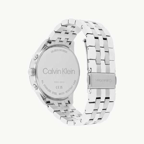 Ck Calvin Klein Men's Silver Stainless Steel Watch, Blue Dial | K1m226m1045 by i-watch