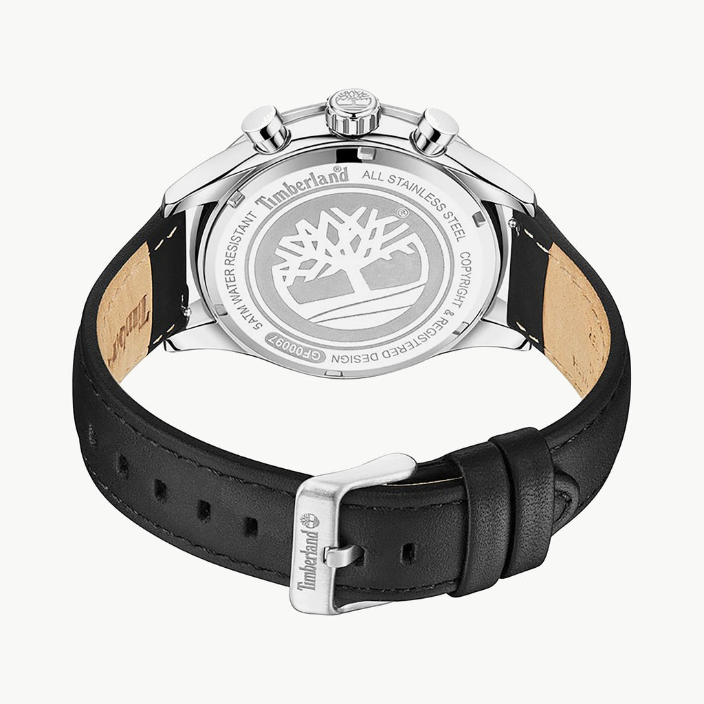 TIMBERLAND ADVENTURER T-WATCH - RUGGED STYLE MEETS RELIABLE FUNCTIONALITY Men's Watch with silver stainless steel case and vibrant blue dial-i-Watch-2