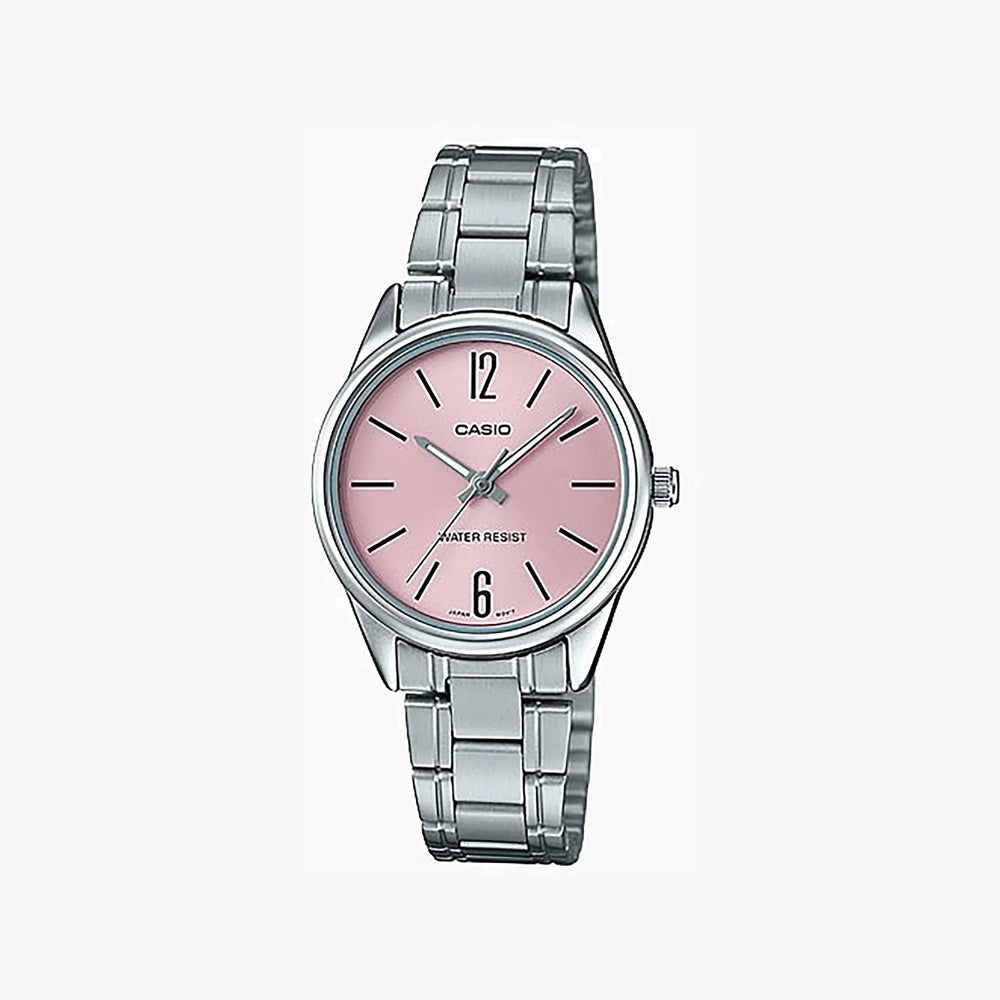 Timeless Elegance Women's Silver Watch, Stainless Steel | Ltp-V005d-4budf by i-watch