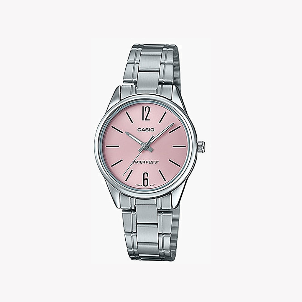 CASIO LTP-V005D-4BUDF - TIMELESS ELEGANCE WOMEN'S WATCH WITH STAINLESS STEEL BRACELET-i-Watch-3