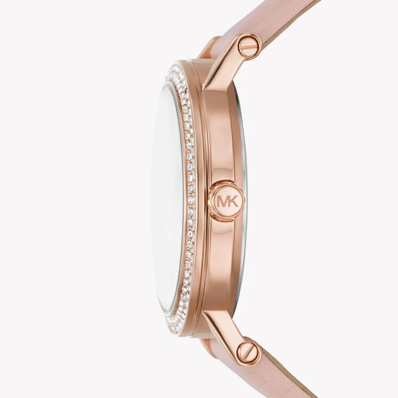 Michael Kors Women's Rose Gold Watch, Pink Leather | Mk2987 by i-watch
