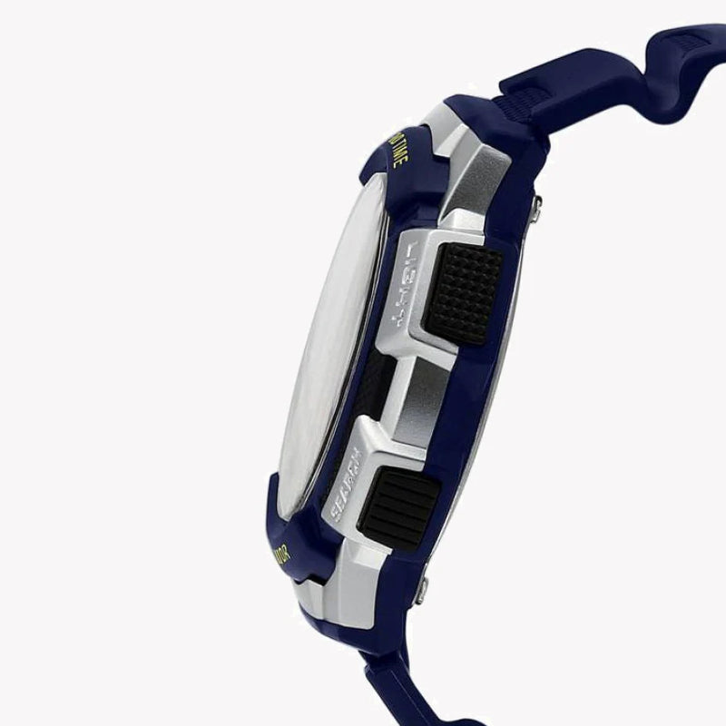 Casio Men's Grey Blue Resin Watch, Digital Display | Ae-1000w-2avdf by i-watch