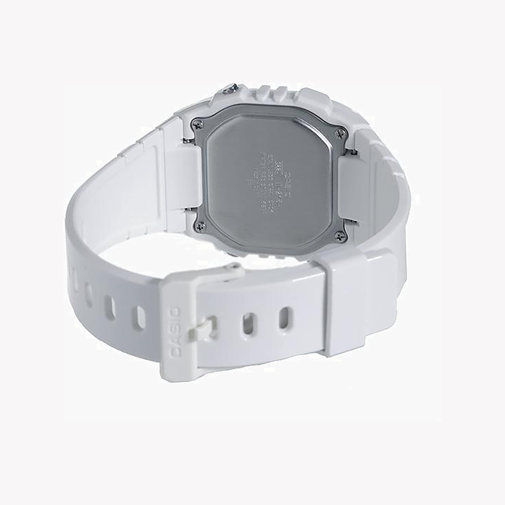 Unmatched Durability Unisex White Resin Watch, Digital | W-215h-7avdf