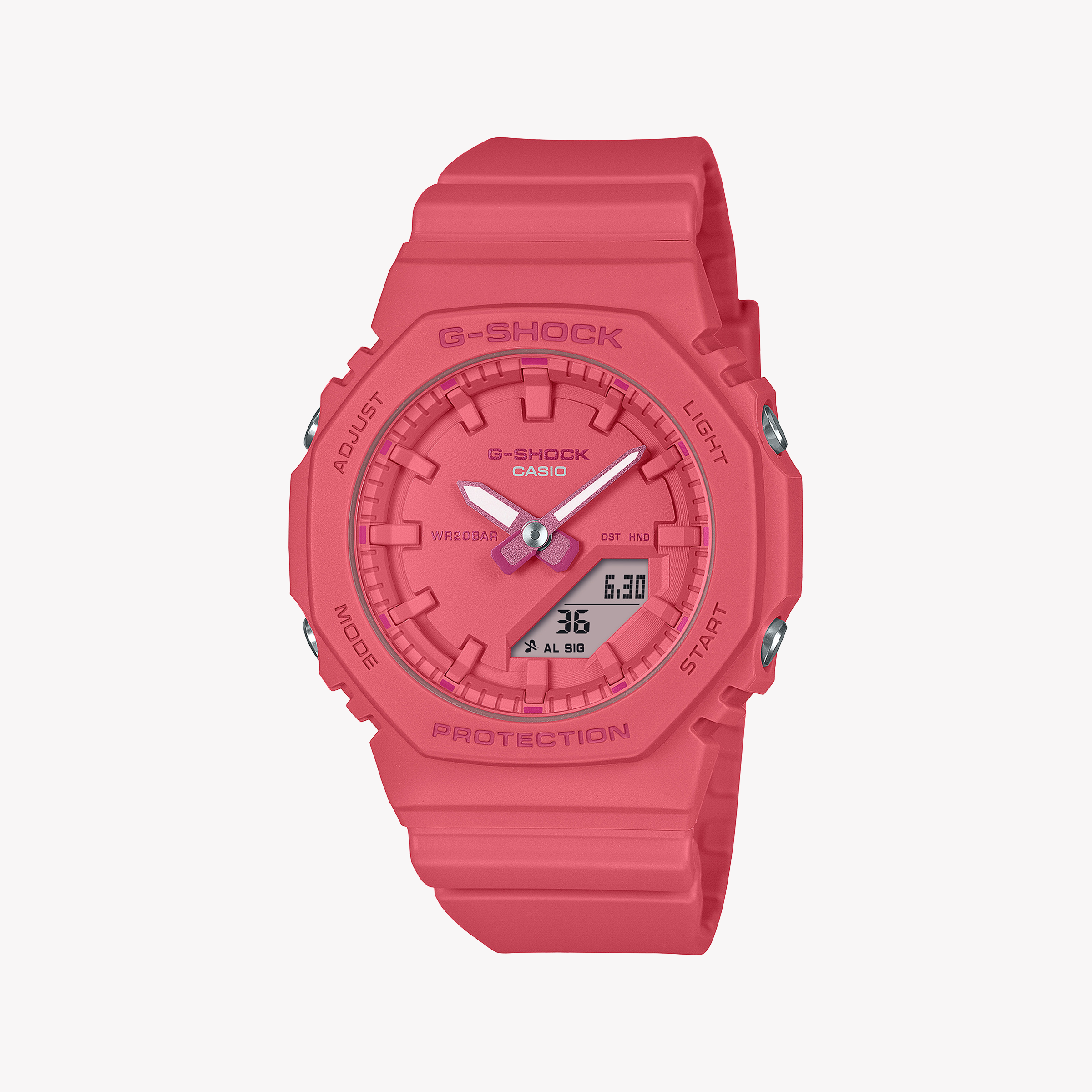 CASIO G-SHOCK GMA-P2100-4ADR PINK SPIRIT - BOLD ADVENTURE SERIES Women's Watch with vibrant pink design and versatile features