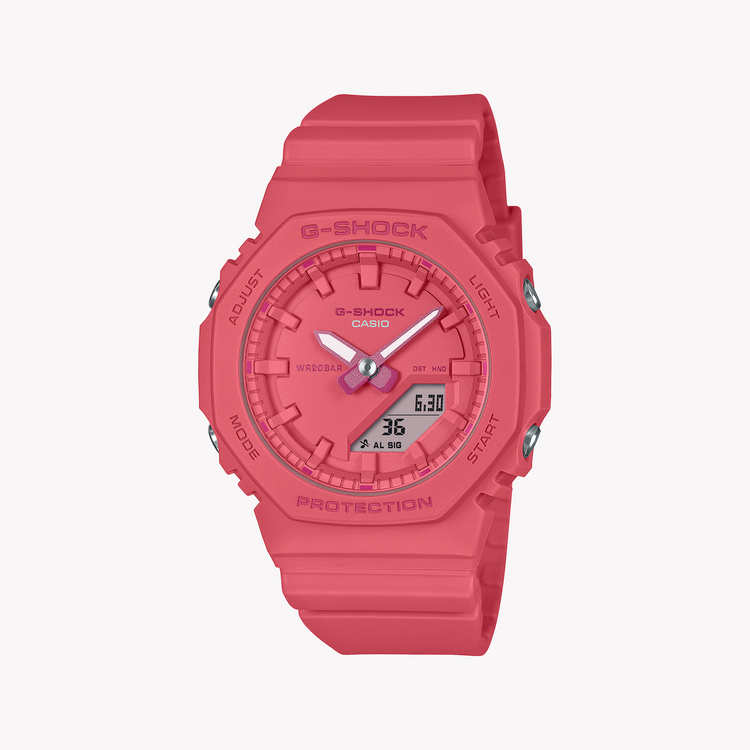 CASIO G-SHOCK GMA-P2100-4ADR PINK SPIRIT - BOLD ADVENTURE SERIES Women's Watch with vibrant pink design and versatile features