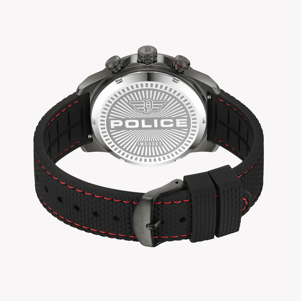 POLICE PEWJM0006505 TIMELESS ELEGANCE - MODERN MEN'S WATCH WITH SILVER STAINLESS STEEL & BLACK DIAL-i-Watch-4