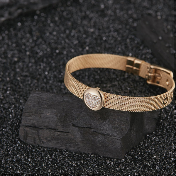 Zfbr001g4 Zink Women's Bracelets by i-watch
