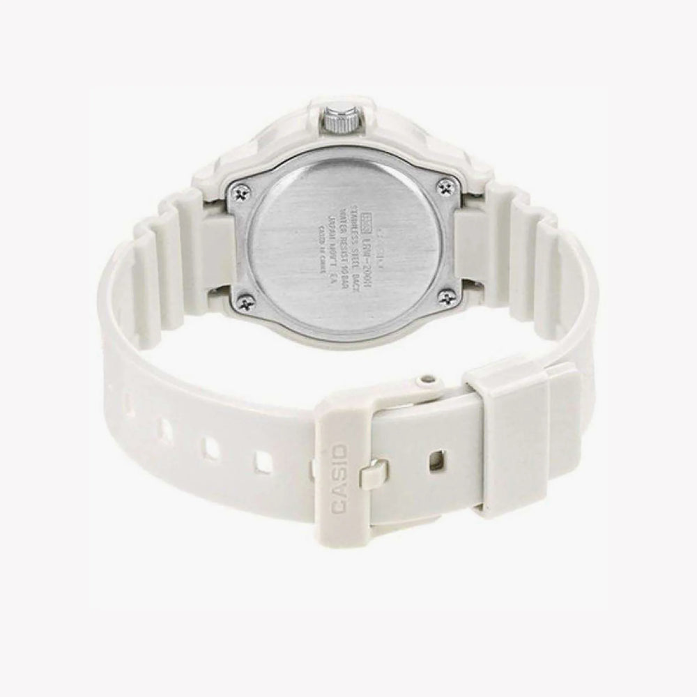 Casio Women's Resin Watch, White/Black | Lrw-200h-1e by i-watch