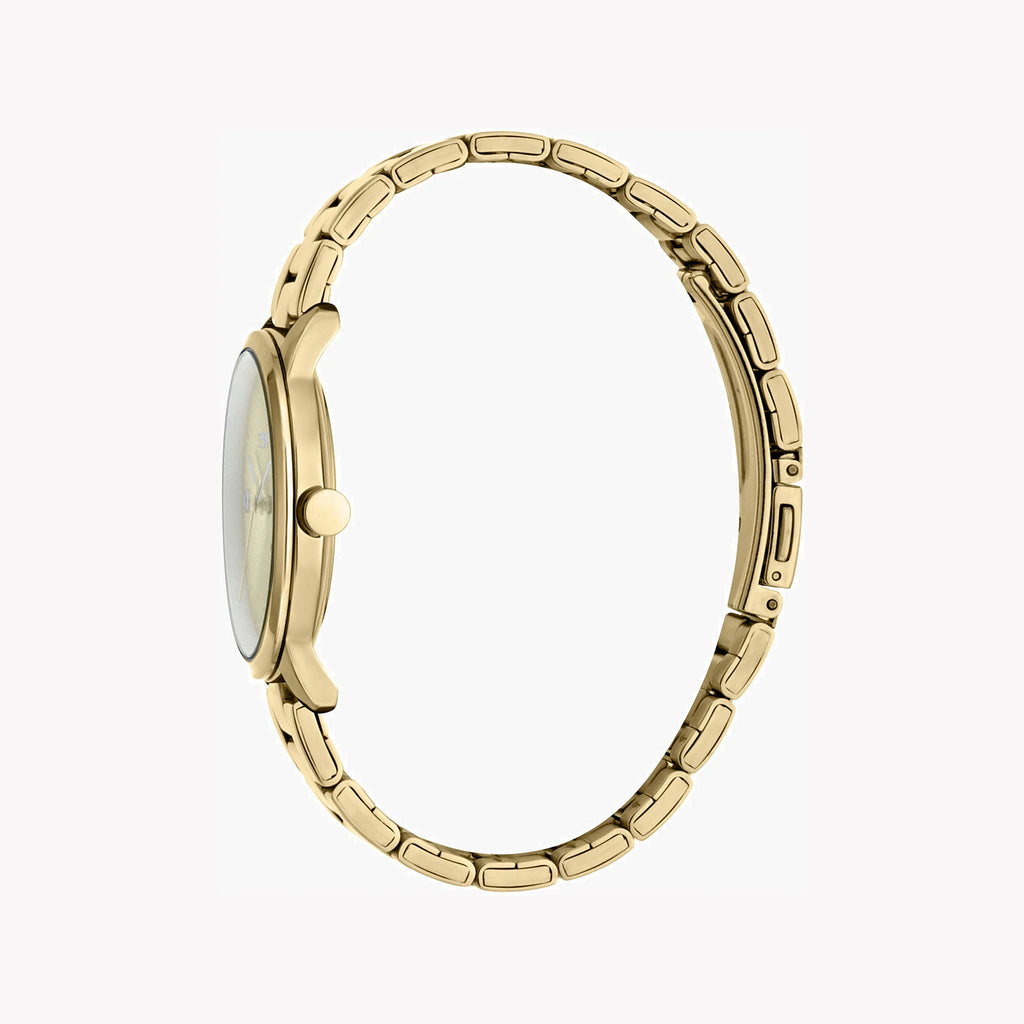 ESPRIT Women's Watch with Gold Stainless Steel Case and Gold Stainless Steel Band-i-Watch-2