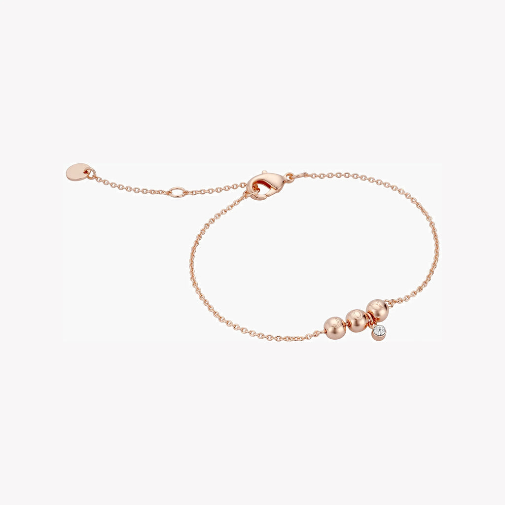 ESPRIT Women's Watch with Rose Gold Stainless Steel Case and Black Leather Band-i-Watch-5