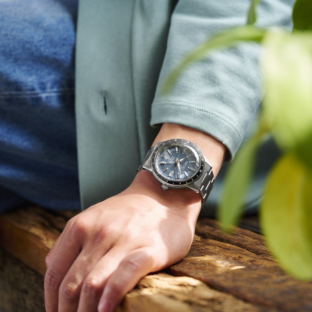 SEIKO SSK009J1 Men's Automatic Watch - Blue Dial, 40.8mm-i-Watch-3