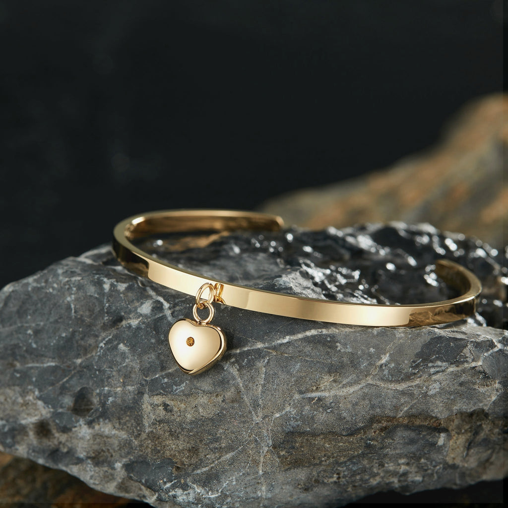 Zink Women's Gold Stainless Steel Bracelet | Zfbg009g