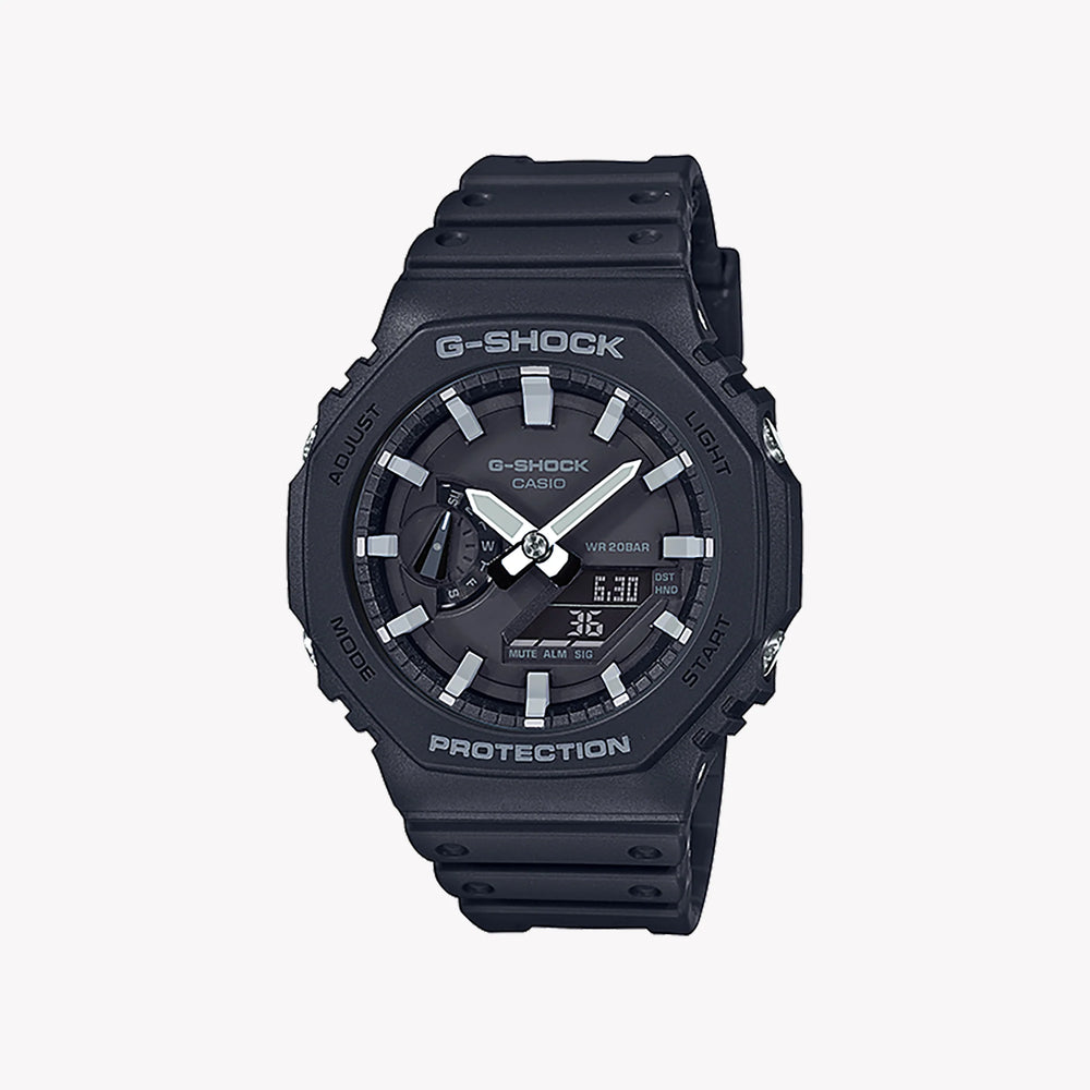 Casio G-Shock Men's Black Resin Watch, Carbon Case | Ga-2100-1aer by i-watch
