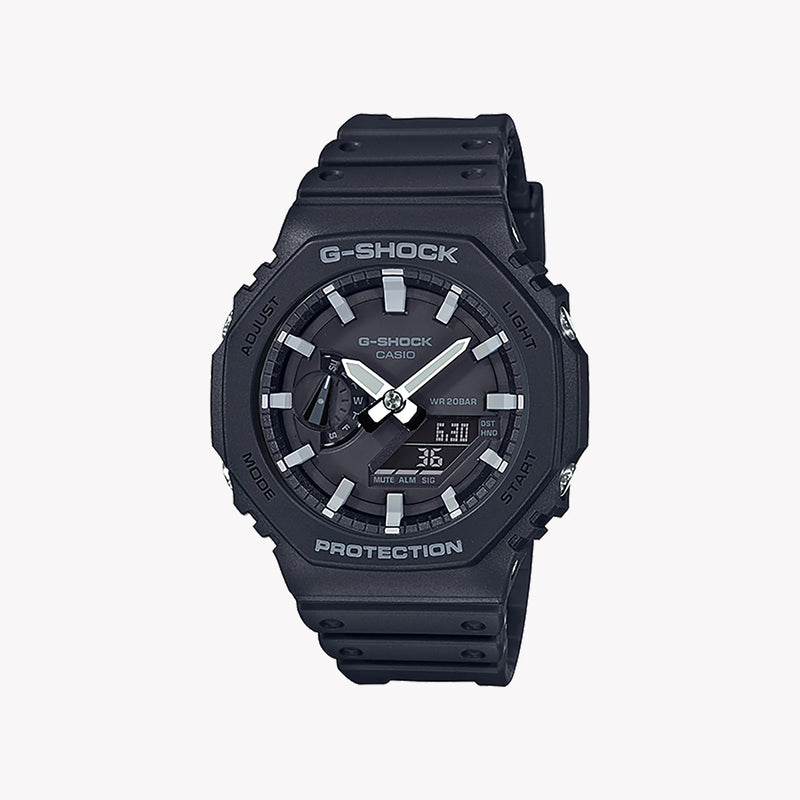 Casio G-Shock Men's Black Resin Watch, Carbon Case | Ga-2100-1aer by i-watch
