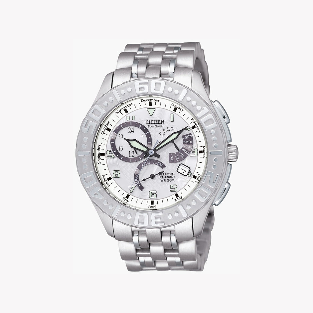 CITIZEN BL8037-54A - ELEGANT TIME MASTER - Men's Stainless Steel Watch with Precision Movement and Multifunctional Features