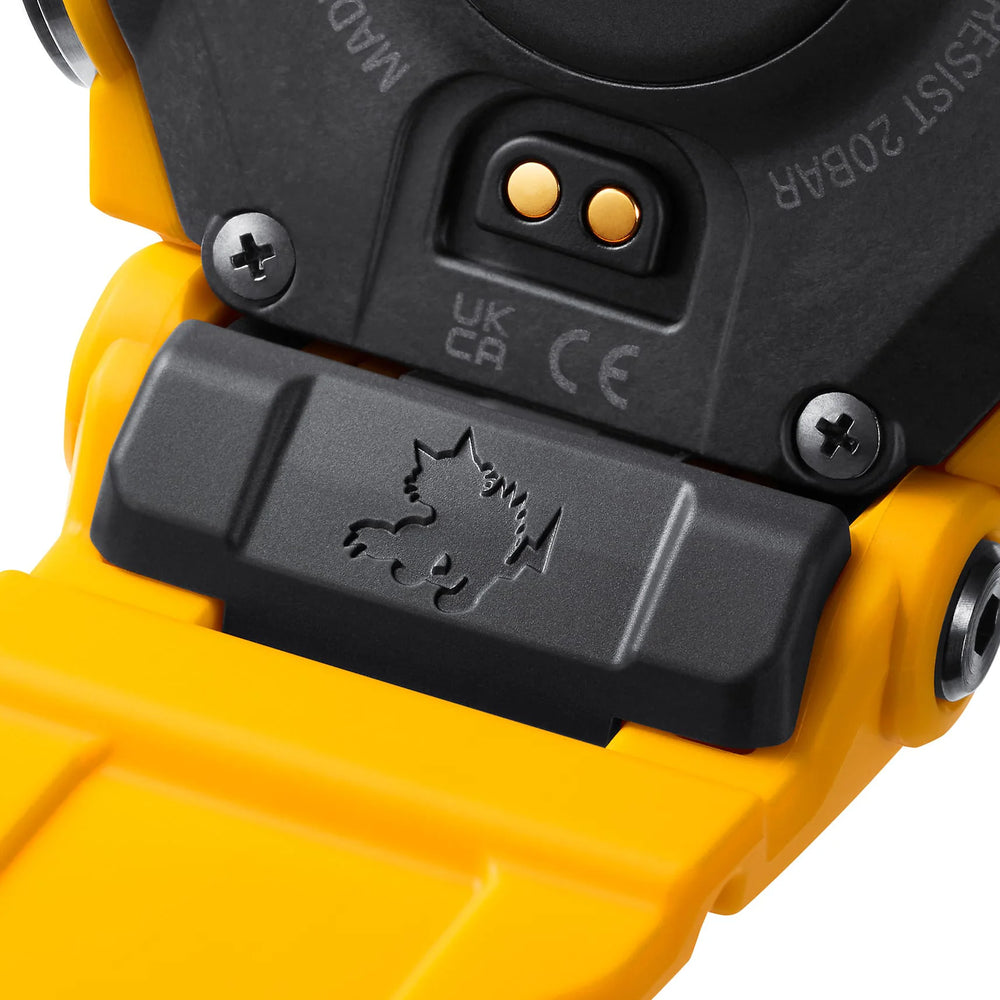 Casio Unisex Yellow Resin Watch, Digital | Gpr-H1000-9er by i-watch