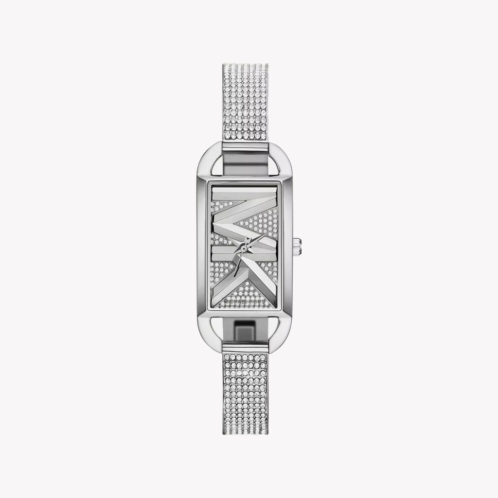 MICHAEL KORS MK4841 - TIMELESS GLAMOUR - SOPHISTICATED SILVER STAINLESS STEEL WOMEN'S WATCH
