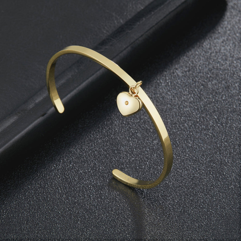 Zink Women's Gold Stainless Steel Bracelet | Zfbg009g