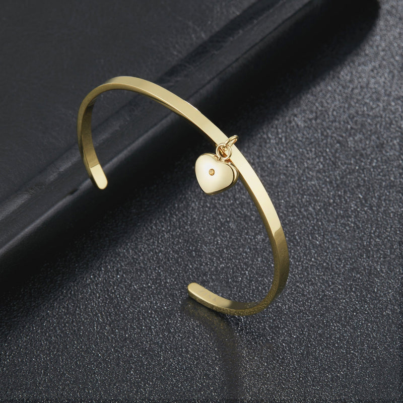 Zink Women's Gold Stainless Steel Bracelet | Zfbg009g