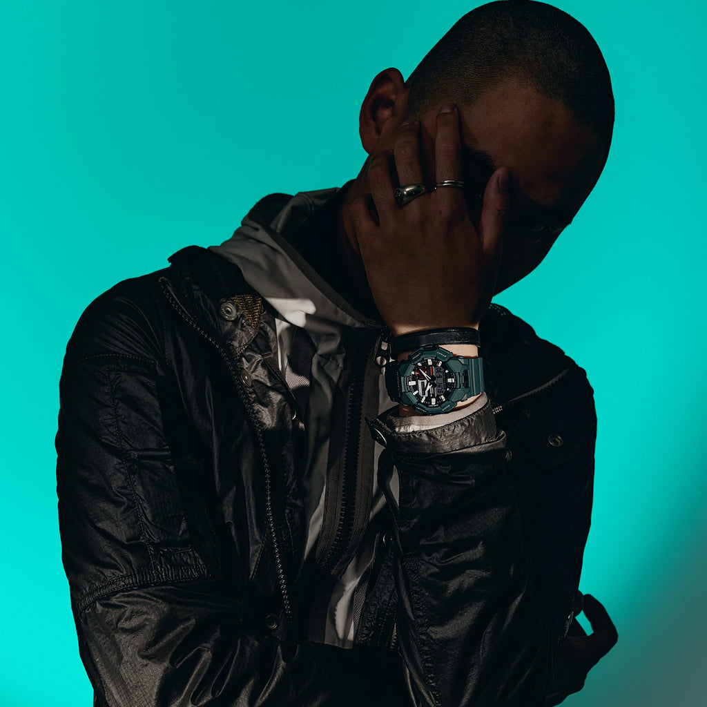 Casio G-Shock Men's Blue Watch, Black Dial | Ga-010-2aer