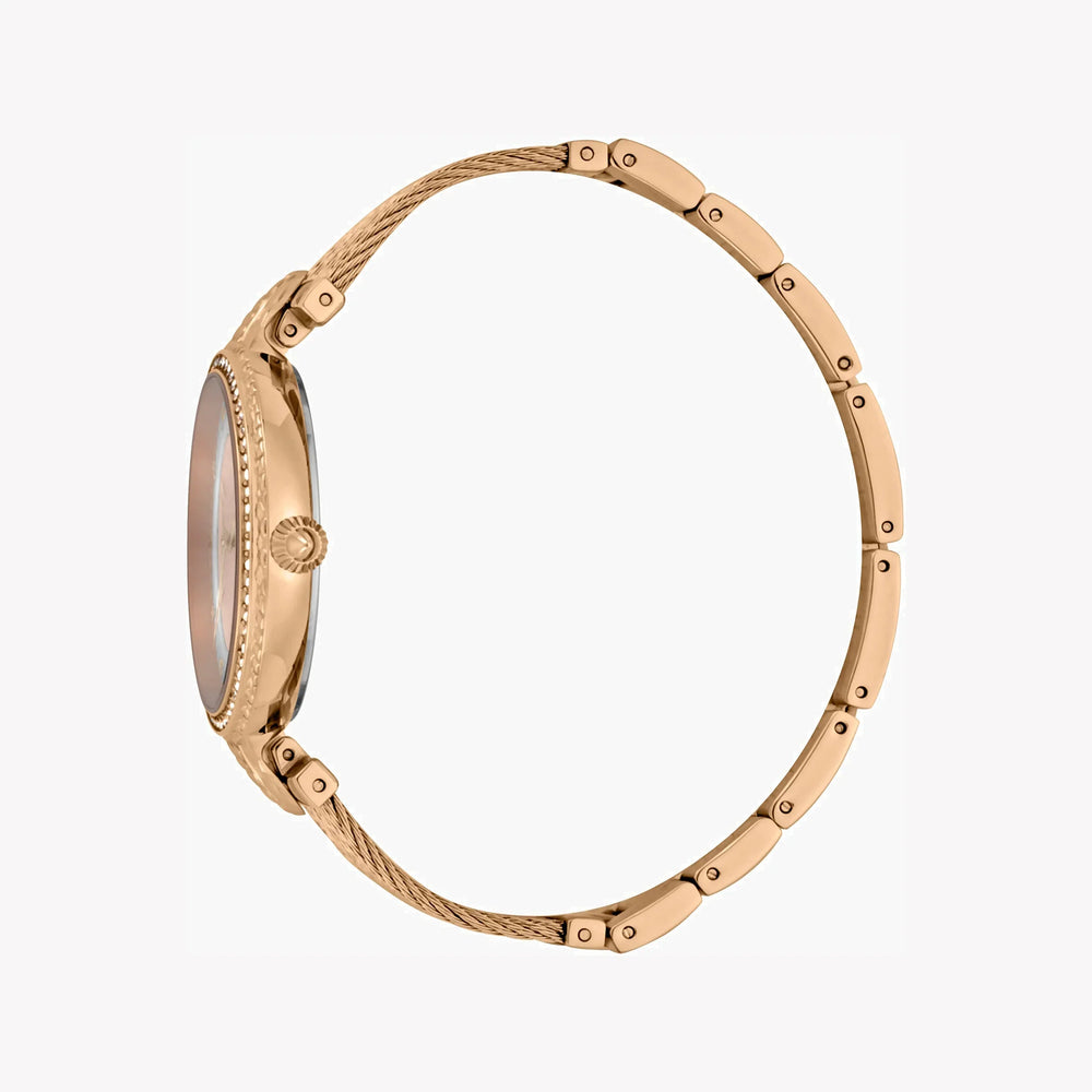 Just Cavalli Women's Rose Gold Watch, Round Case | Jc1l169m0045 by i-watch