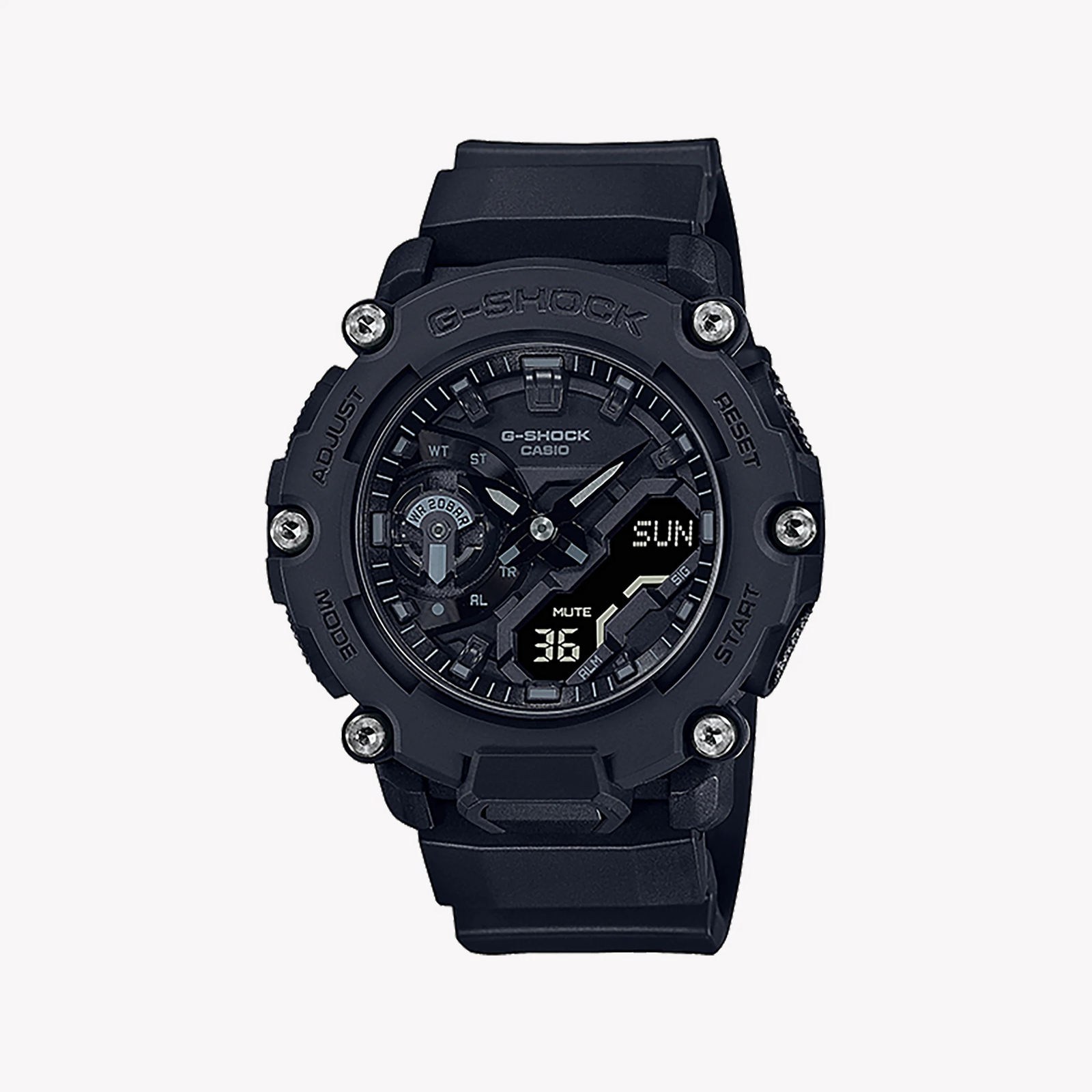 G-Shock Ga-2200bb-1adr Adventure Ready - Rugged Black Timepiece For Men by i-watch