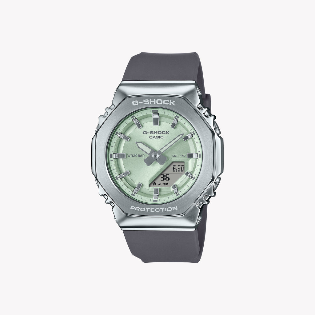 CASIO G-SHOCK GM-S2110-3AER DYNAMIC ELEGANCE - STRIKING GREEN DIAL & RESILIENT DESIGN Women's Watch