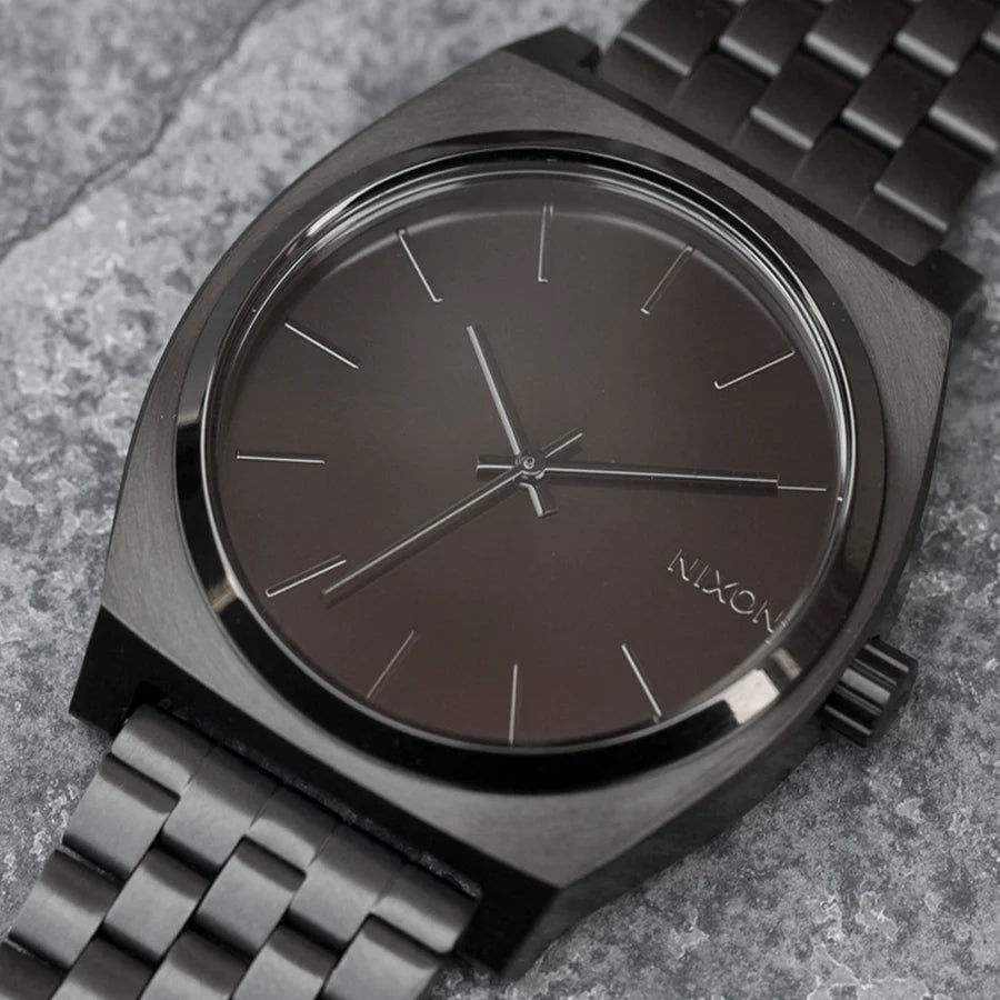 Nixon Men's Black Stainless Steel Watch, Black Dial | A045-001 by i-watch