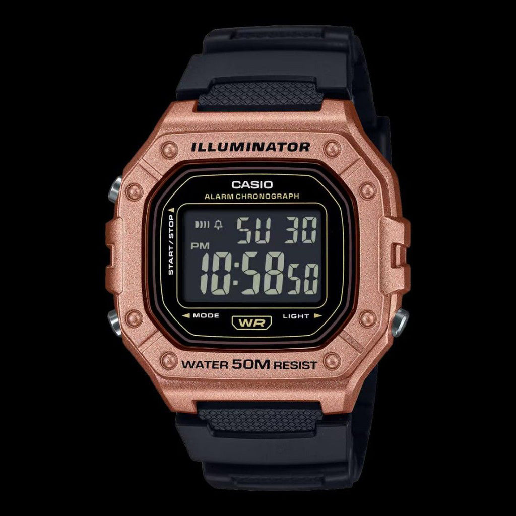 CASIO G-SHOCK GMA-S2100PB-1A BLACK PEARL - LUXE VIBRANCE Unisex Watch with black resin band and vibrant purple dial-i-Watch-2