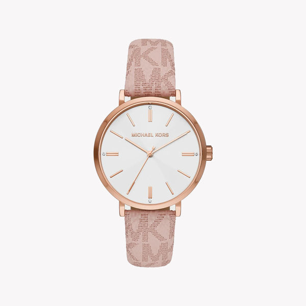 Michael Kors Women's Rose Gold Watch, Pink Leather | Mk2947 by i-watch