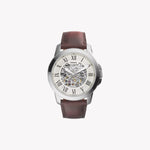 Grant Automatic Dark Brown Leather Watch ME3099