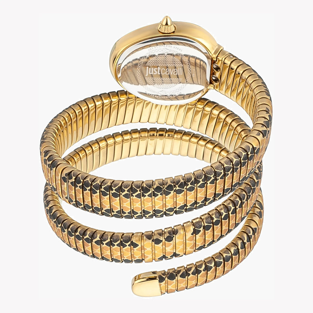 JUST CAVALLI Women's Watch with Gold Stainless Steel Case and Gold Stainless Steel Band-i-Watch-3