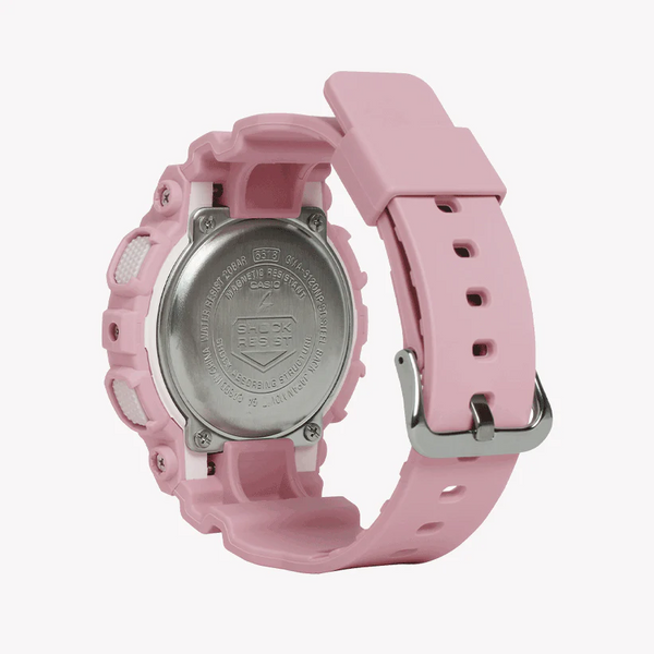 Casio G-Shock Gma-S120np-4adr Bold & Bright - Vibrant Pink Women's Watch With Sleek Silver Dial And Sporty Resin Band by i-watch