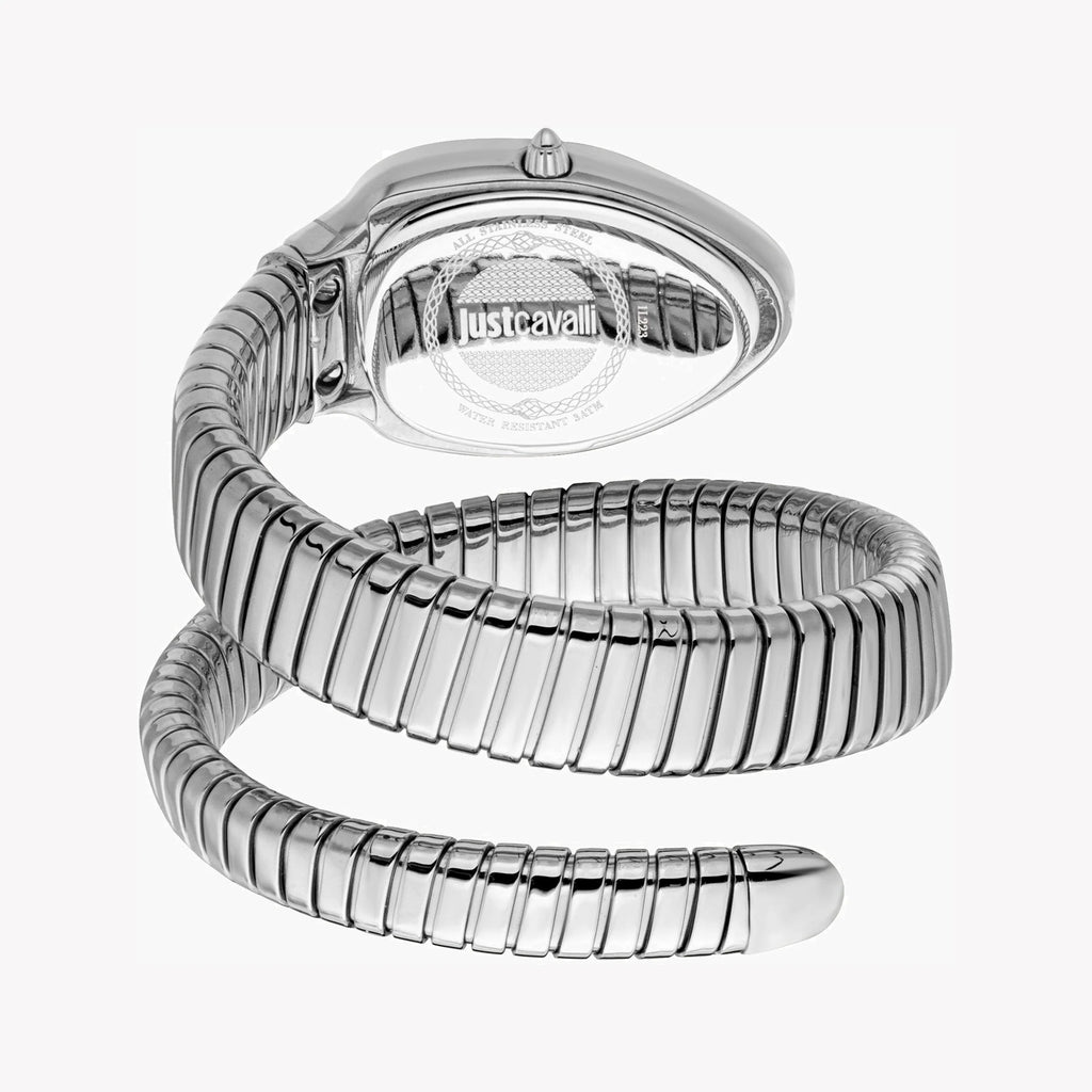 JUST CAVALLI Women's Watch with Silver Stainless Steel Case and Silver Stainless Steel Band-i-Watch-3