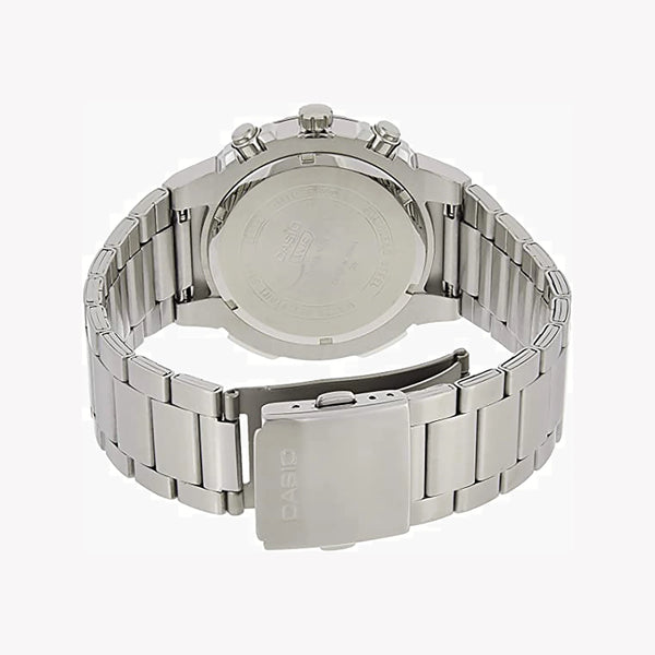 Casio Mtp-E500d-1avdf Adventure Series - Stylish Stainless Steel Men's Watch With Black Dial And Reliable Features by i-watch