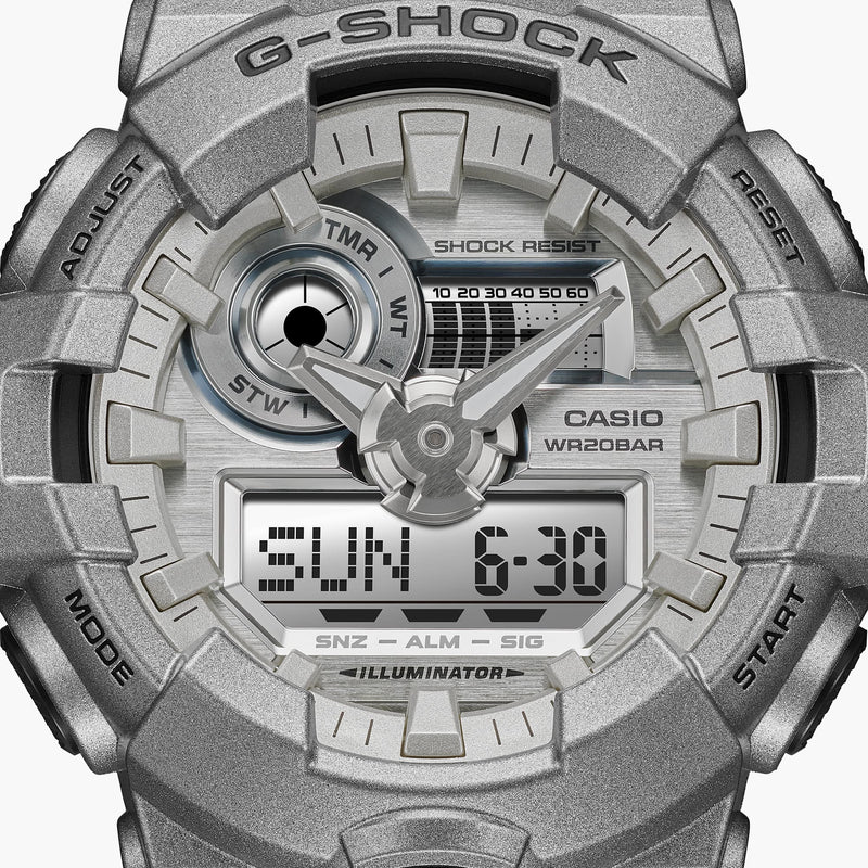 G-Shock Men's Gray Resin Watch, 200m Water Resistant | Ga-700ff-8adr by i-watch