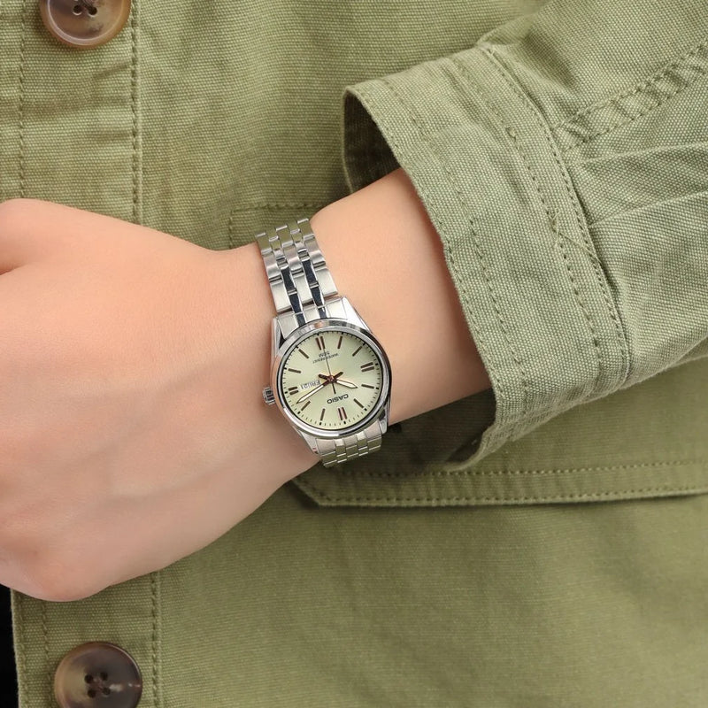 CASIO Women's Watch with Silver Stainless Steel Case and Silver Stainless Steel Band-i-Watch-4