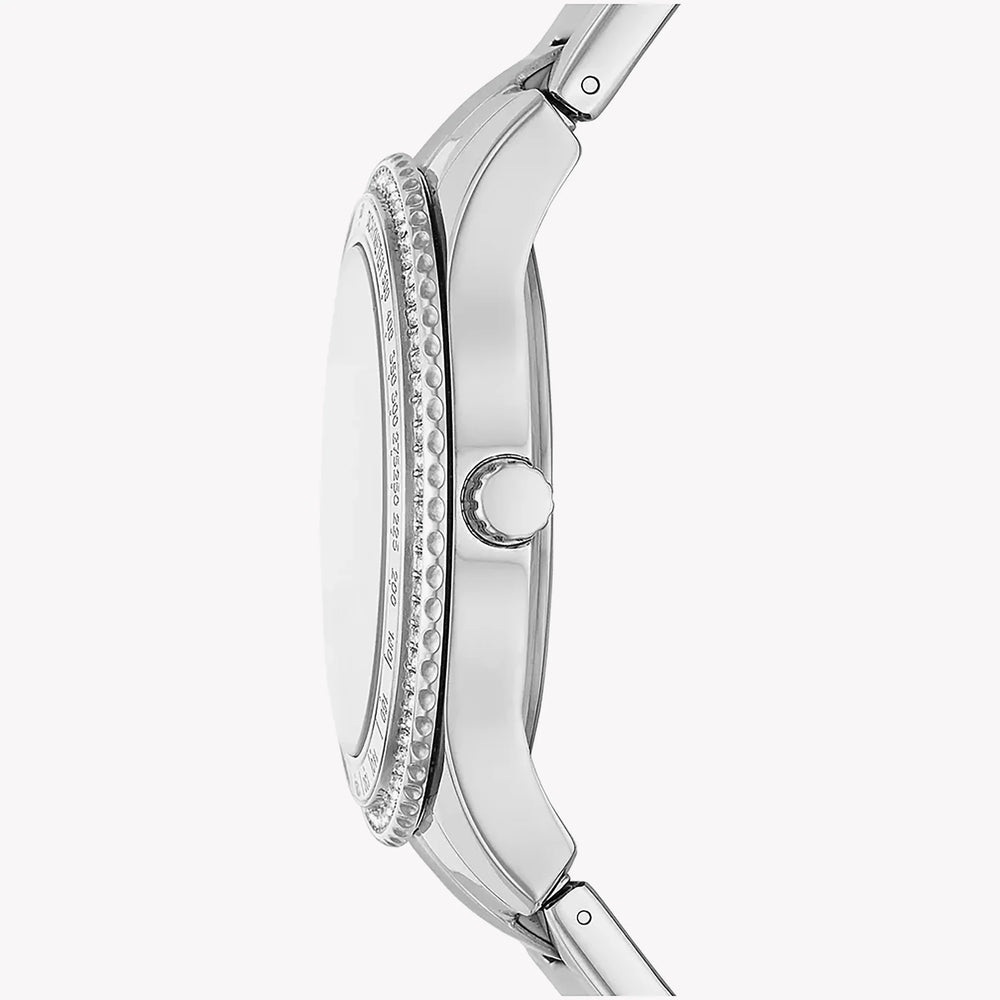 Fossil Women's Silver Stainless Steel Watch, Silver Dial | Es5108 by i-watch