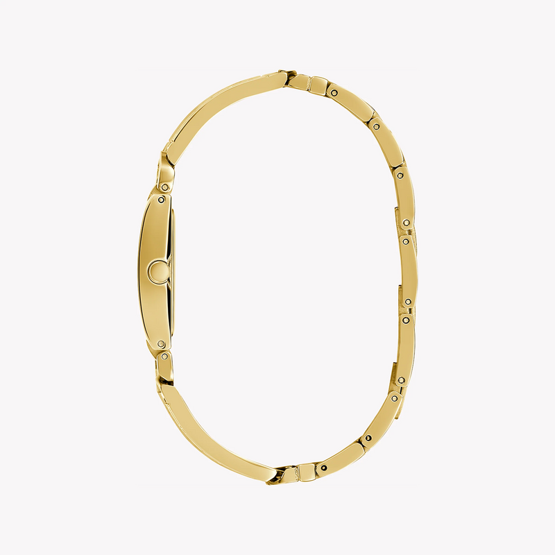 Guess Women's Gold Leopard Dial Watch, Gold Stainless Steel | Gw0807l2 by i-watch