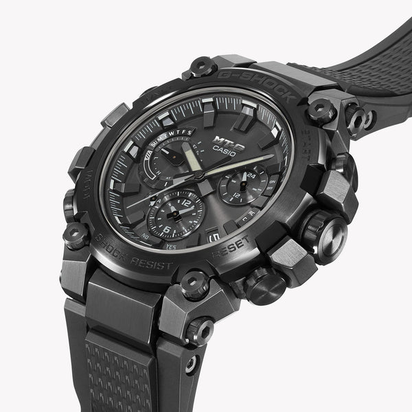 Casio G-Shock Men's Black Resin & Stainless Steel Watch | Mtg-B3000b-1aer by i-watch